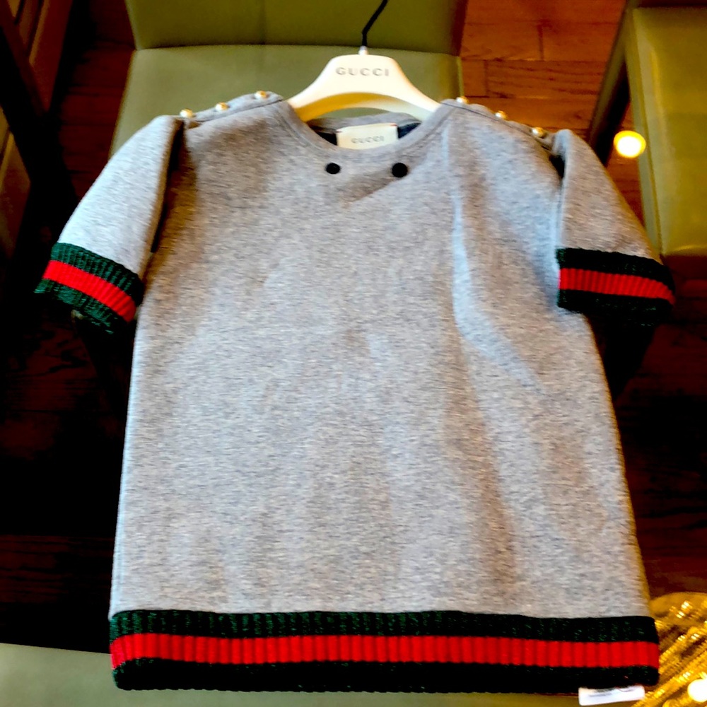 Gucci girls shirt dress size 6 gently worn